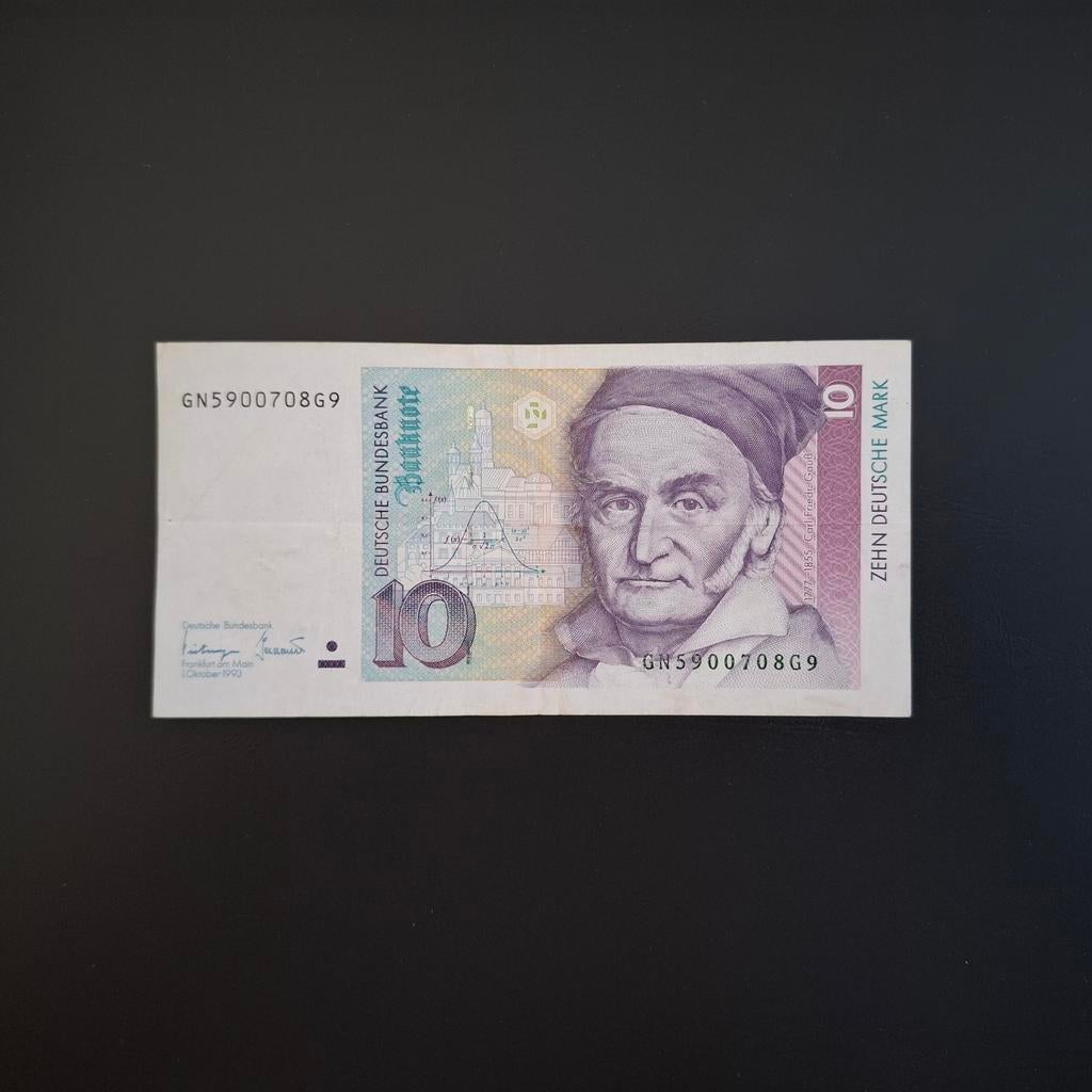 10 mark Duitsland #028, Verzenden, Duitsland, Los biljet