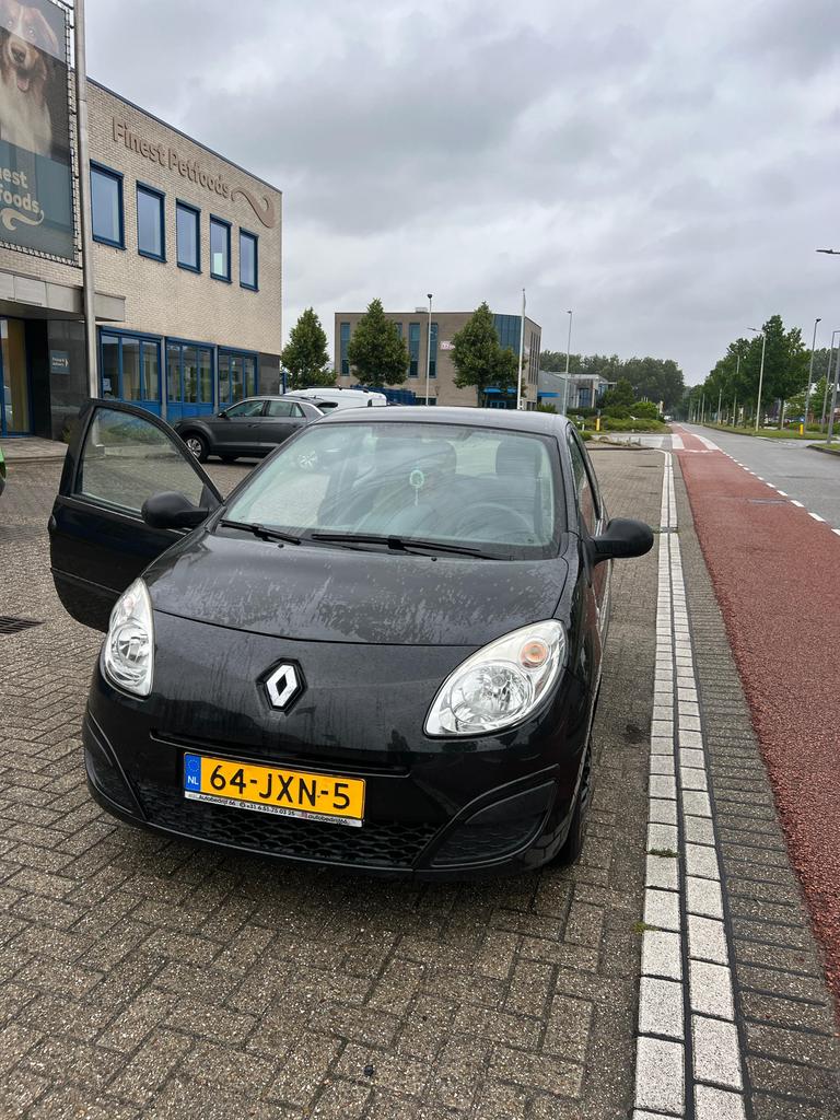 Renault Twingo 1.1 2009 Zwart, Auto's, Voorwielaandrijving, Twingo, 31 €/maand, 4 cilinders