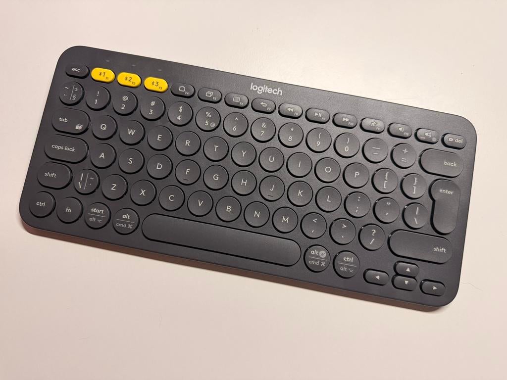 Te Koop: Logitech K380 draadloos Bluetooth toetsenbord, Computers en Software, Toetsenborden, Gebruikt, Multimediatoetsen, Ophalen of Verzenden