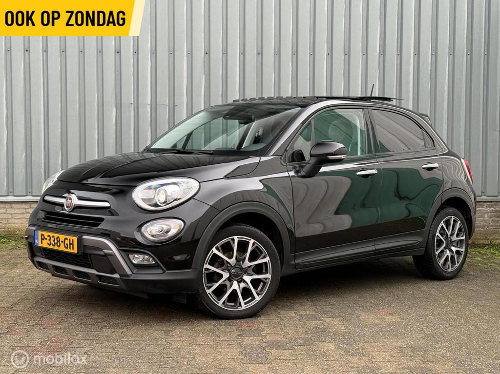 Fiat 500 X Cross 1.4 Turbo MA CrossPlus | Leder | Schuifdak, Auto's, Fiat, Voorwielaandrijving, 136 pk, 4 cilinders, 500X