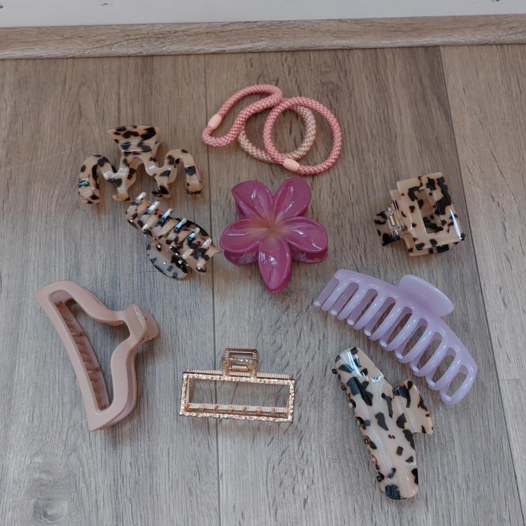 8 haarclips en 3 nieuwe stieken, Kinderen en Baby's, Kindermode-accessoires, Ophalen of Verzenden, Nieuw