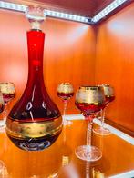 Art Deco likeur set karaf en glazen, Ophalen of Verzenden