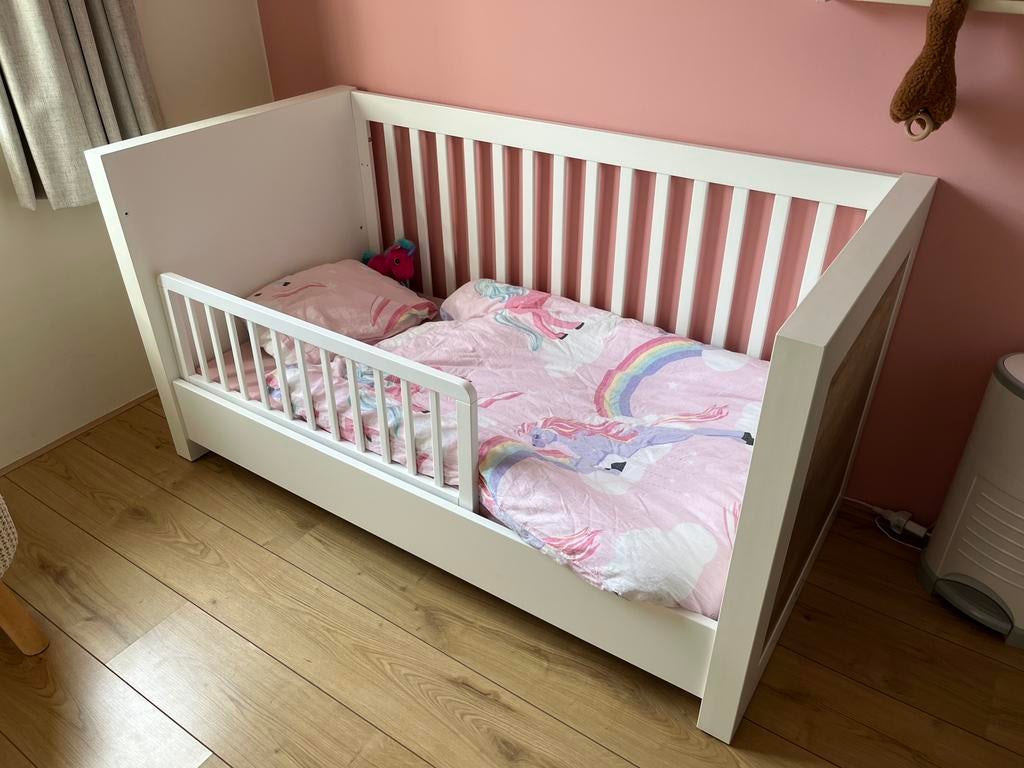 Kidsmill babybed, Gebruikt, 140 tot 160 cm, Minder dan 70 cm, Ophalen