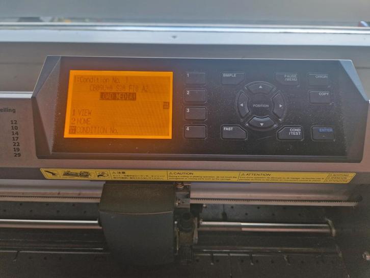 Graphtec Snijplotter 60cm met toebehoren, Hobby en Vrije tijd, Overige Hobby en Vrije tijd, Zo goed als nieuw, Ophalen