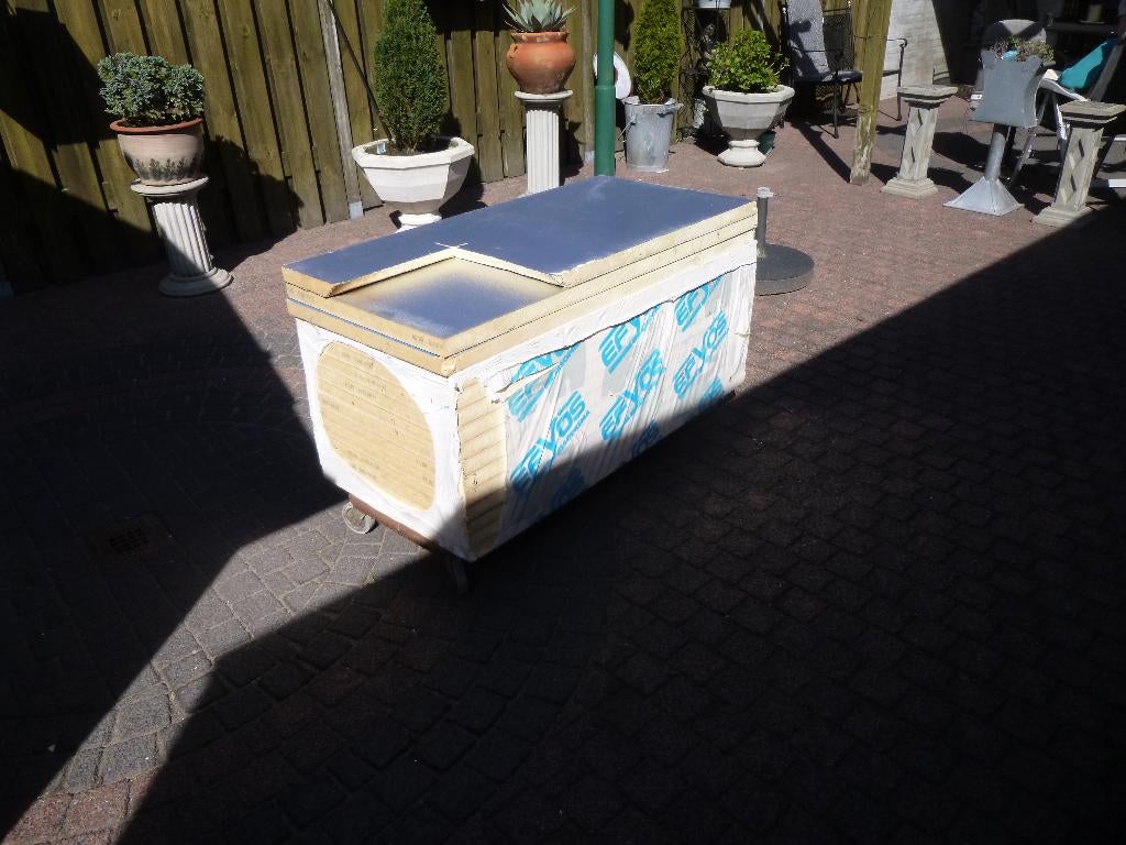 tekoop isolatie  zie foto, Ophalen, 4 tot 8 cm, Dakisolatie, Zo goed als nieuw