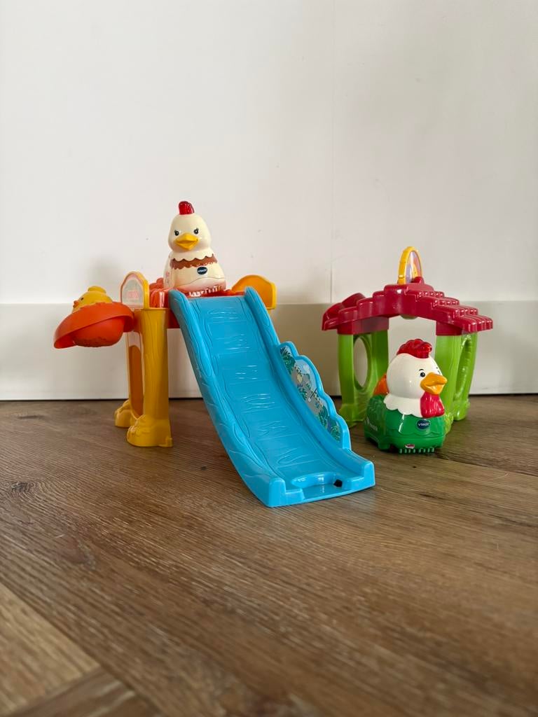Zoef Zoef dieren Kippenhok, Kinderen en Baby's, Speelgoed | Vtech, Ophalen, Zo goed als nieuw, 2 tot 4 jaar