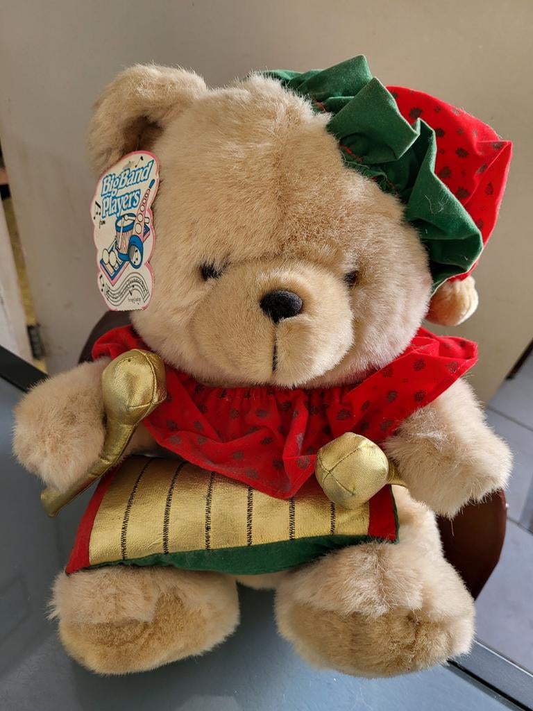 te koop  30 cm grote muziek beer, Ophalen of Verzenden, Beer