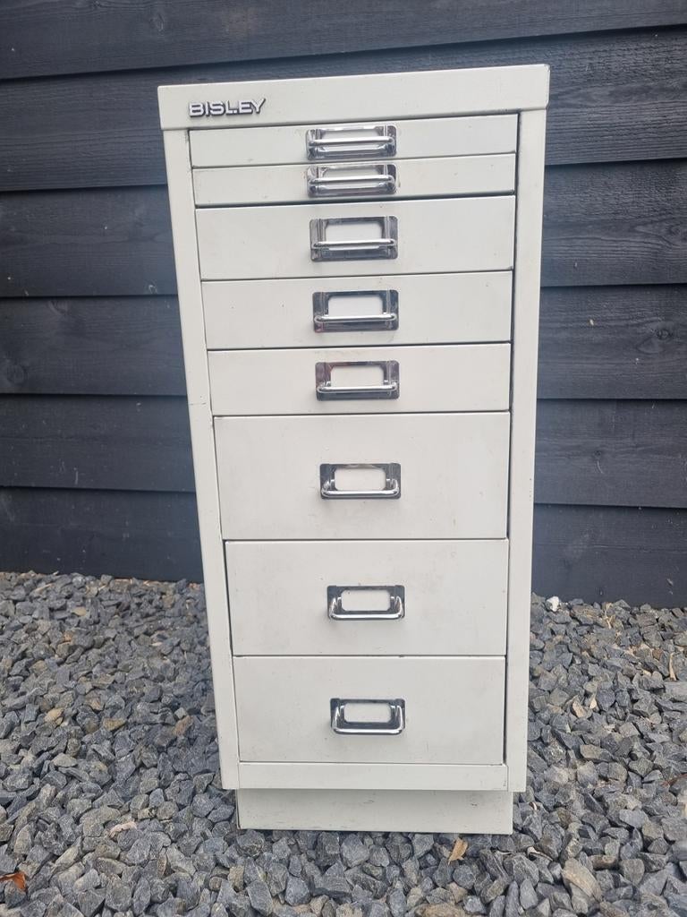 Bisley metalen Ladekast !, Huis en Inrichting, Kasten | Ladekasten, 3 of 4 laden, Ophalen of Verzenden, 25 tot 50 cm, Minder dan 100 cm