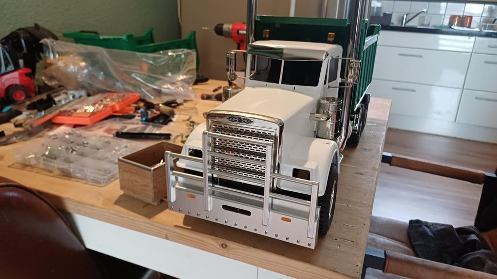 Tamiya truck project, Ophalen, Auto onroad