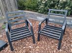 2 Hartman kunststof loungestoelen., Ophalen, Gebruikt, Kunststof