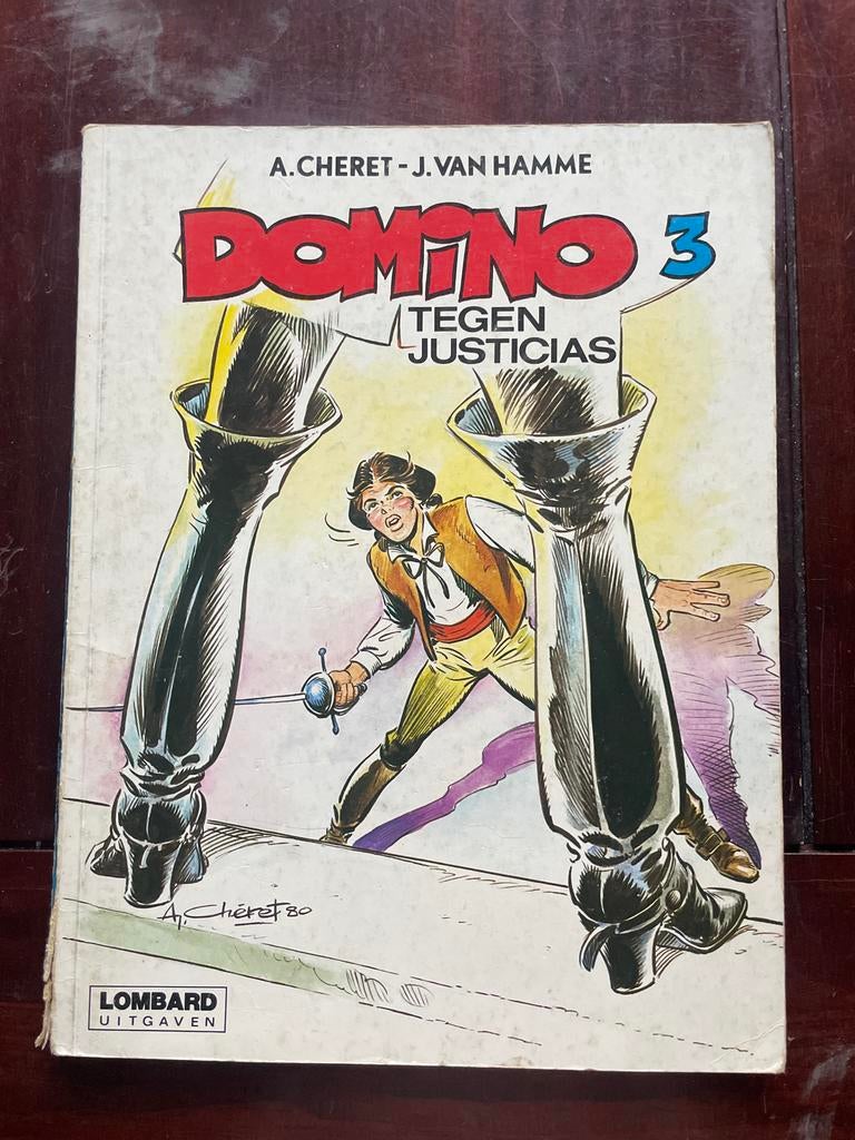 Domino 3: Tegen Justicias - Lombard Uitgaven, Boeken, Stripboeken, Eén stripboek, Ophalen, Gelezen