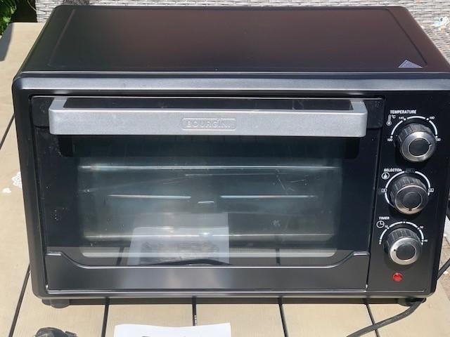 Bourgine vrijstaande oven, Witgoed en Apparatuur, Ovens, Minder dan 45 cm, Ophalen of Verzenden, Zo goed als nieuw, Oven met grill