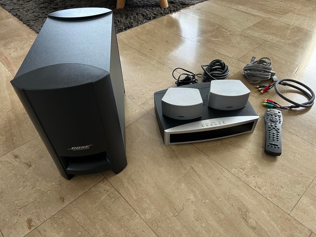 Bose 321 systeem compleet, Ophalen, Zo goed als nieuw, Overige merken, Dvd-speler