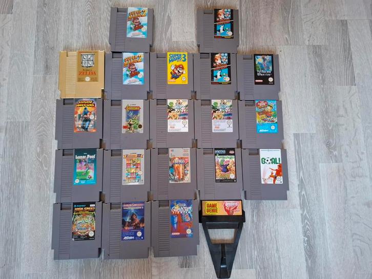 Collectie NES games, Spelcomputers en Games, Games | Nintendo NES, Gebruikt, Avontuur en Actie, 1 speler, Vanaf 3 jaar, Ophalen of Verzenden