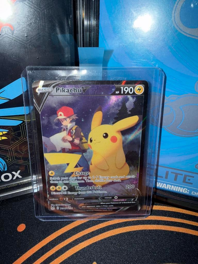 Pikachu TG16 Beschadigd, Ophalen of Verzenden, Gebruikt, Losse kaart