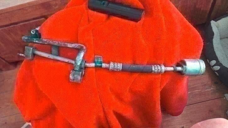 Airco leiding, pulsdemper, Saab 9-3 '00-'02 part 5046966, Auto-onderdelen, Ophalen of Verzenden, Gebruikt, Saab