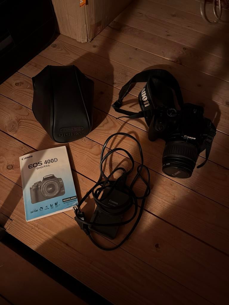 Canon EOS 400D spiegelreflexcamera, Gebruikt, Spiegelreflex, Canon, Ophalen of Verzenden