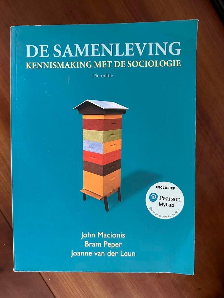 De samenleving kennismaking met de sociologie, Boeken, Ophalen of Verzenden, Alpha, Gelezen, HBO