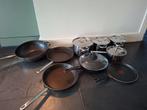 Grote pannenset, Huis en Inrichting, Keuken | Potten en Pannen, Ophalen, Gebruikt, Pannenset