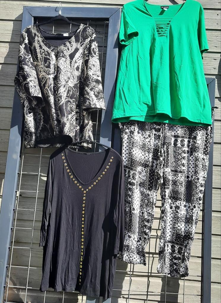 Grote mt.Ds.kleding 54 /56, Ophalen of Verzenden, Zo goed als nieuw, Maat 46/48 (XL) of groter