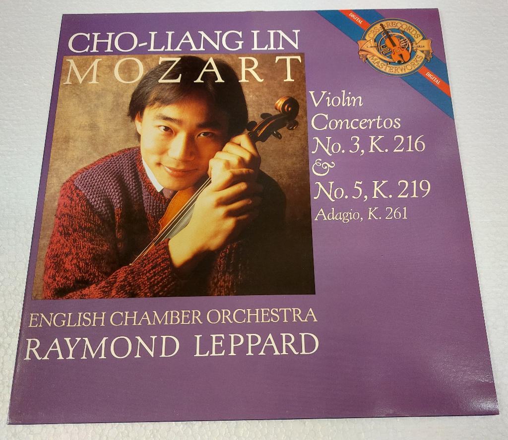 Cho-Liang Lin VINYL LP Mozart Viool concert No 3 & 5 - NIEUW, Kamermuziek, Verzenden, Nieuw in verpakking, 12 inch