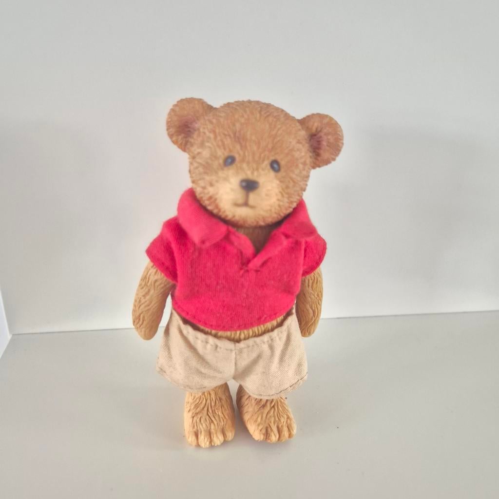 Russ Teddy Jongetje met Rood Shirt en Korte Broek Jaren '90, Ophalen of Verzenden, Gebruikt, Overige typen, Overige merken
