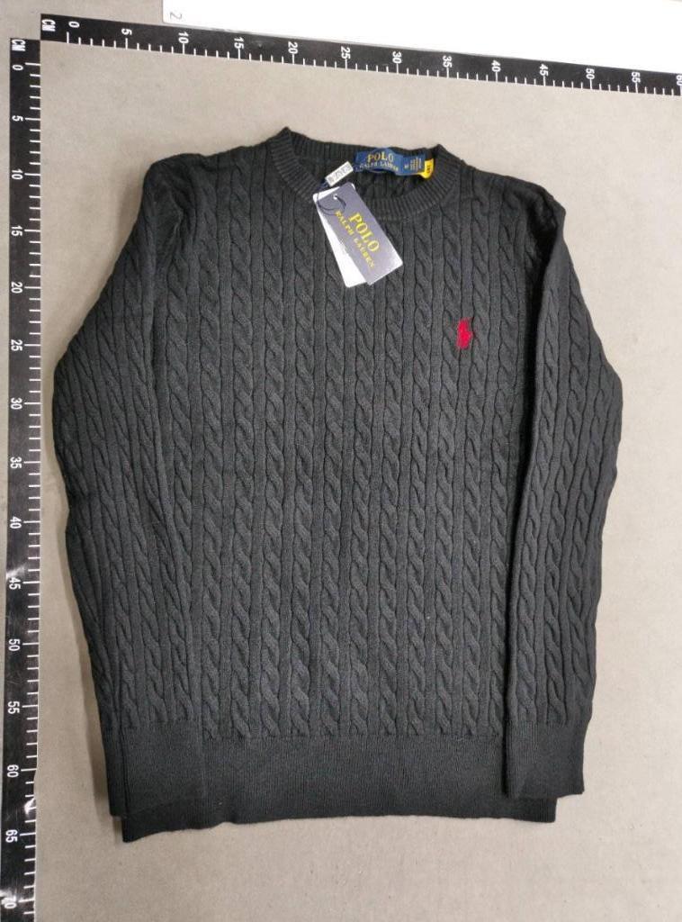 Polo Ralph Lauren Cable Knit Sweater Zwart 'man', Kleding | Heren, Polo's, Zwart, Ralph Lauren, Nieuw, Verzenden