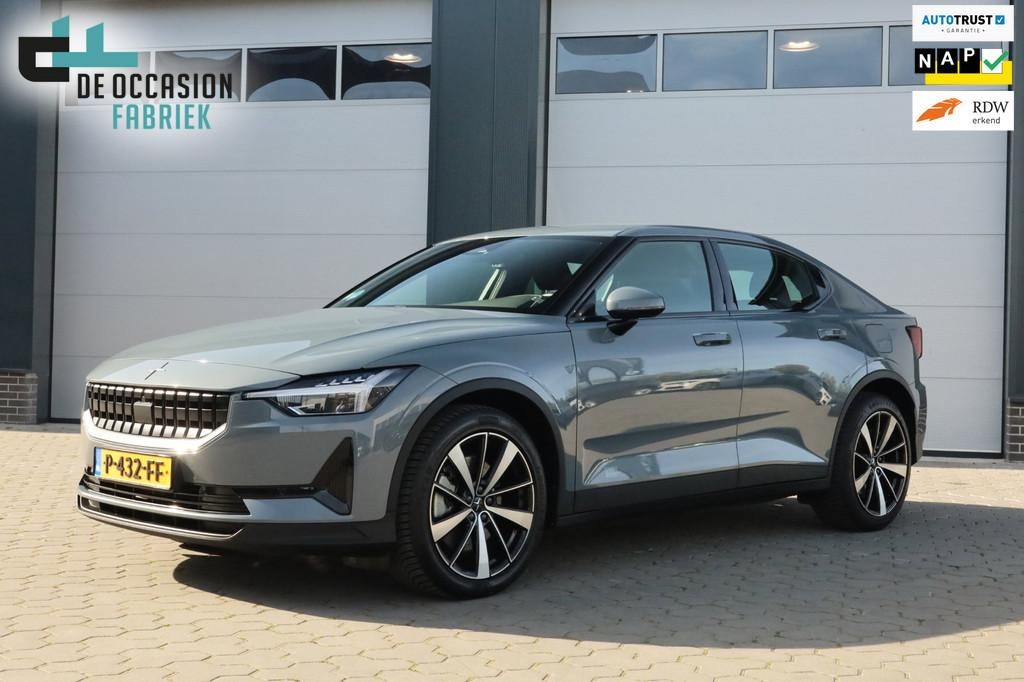 Polestar 2 Standard Range Single Motor 63kWh Camera Keyless, Auto's, Polestar, Stof, Gebruikt, Zwart, 63 kWh