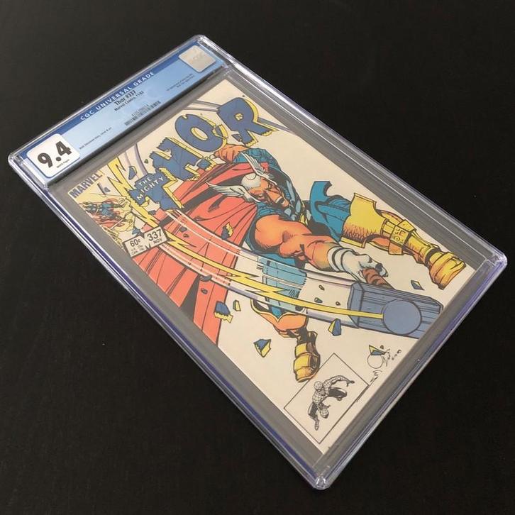 Thor Vol.1 #337 CGC (1983) NM (9.4), Boeken, Strips | Comics, Nieuw, Eén comic, Amerika, Ophalen of Verzenden