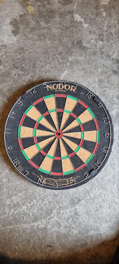 Gebruikt Nodor Supabull dartbord, Ophalen, Gebruikt, Dartbord
