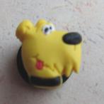 NIEUWSTAAT originele CROCS gele JIBBITZ figuur HOND kop dog, Crocs Jibbitz, Jongen of Meisje, Overige typen, Ophalen of Verzenden