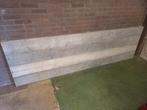 Houten wandpaneel / afscheiding steigerplanken, Ophalen, Gebruikt