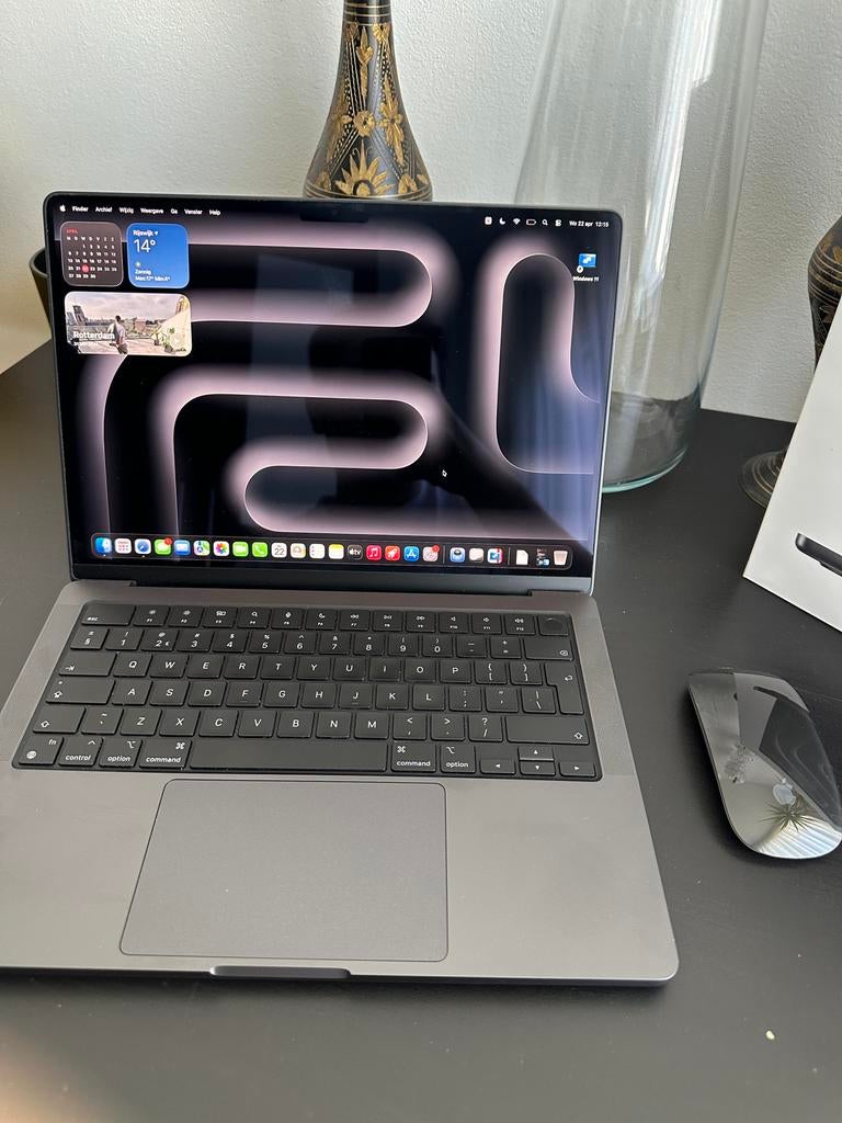 M4 Macbook Pro, Computers en Software, Apple Macbooks, MacBook Pro, 2 tot 3 Ghz, Qwerty, Overige groottes
