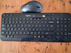 Logitech Draadloos Toetsenbord en Muis Set - QWERTY logitech, Computers en Software, Toetsenborden, Toetsenbord en muis-set, Gebruikt