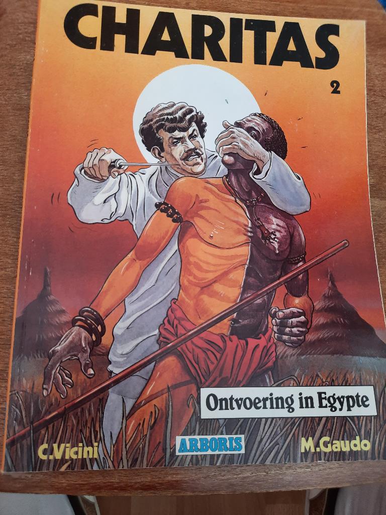 Charitas 2, Ontvoering in Egypte, Eén stripboek, Ophalen of Verzenden, Zo goed als nieuw
