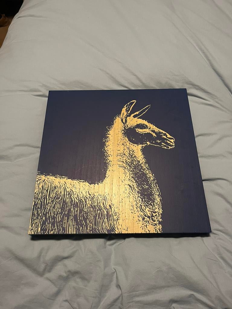 Alpaca wanddecoratie, Ophalen, Zo goed als nieuw, Overige onderwerpen