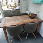 Te koop, Huis en Inrichting, Tafels | Eettafels, Gebruikt, 150 tot 200 cm, Rechthoekig, 50 tot 100 cm