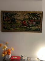 Vintage kunstwerk in gouden lijst, Ophalen