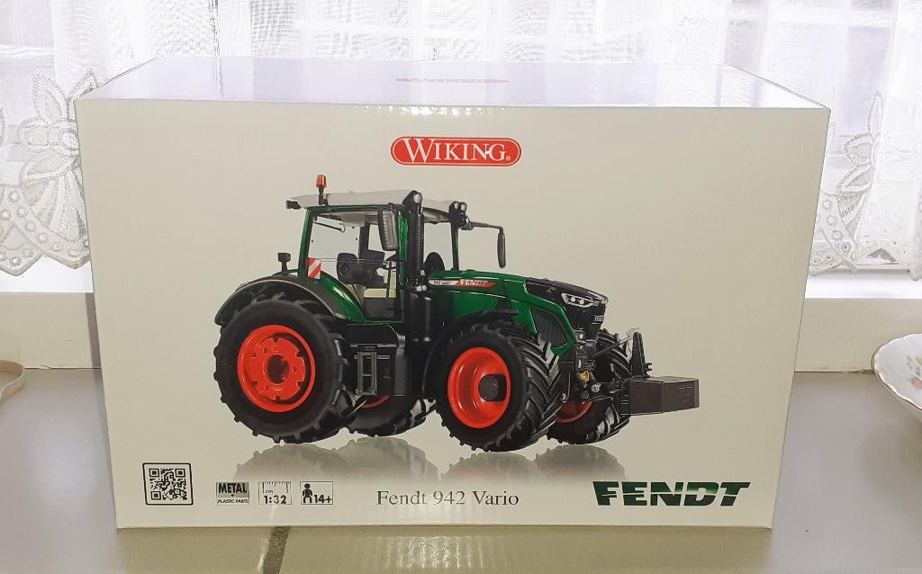 Fendt 942 vario - Wiking, Ophalen of Verzenden, Nieuw, Tractor of Landbouw, Overige merken