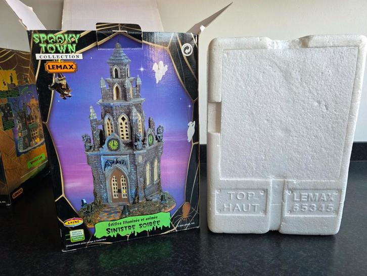 Defect! Lees ad aub! Retired Spooky Town Lemax spooky town, Diversen, Kerst, Gebruikt, Ophalen of Verzenden