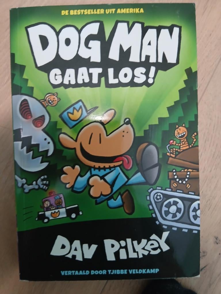 Dog Man Gaat Los! Dav Pilkey, Ophalen