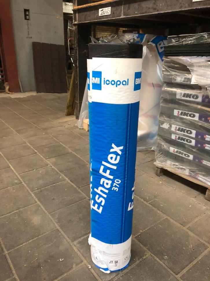 Nieuwe dakrollen , dakleer ,  zowel glad als mineraal, Doe-het-zelf en Verbouw, Dakpannen en Dakbedekking, Nieuw, Dakleer, Overige materialen