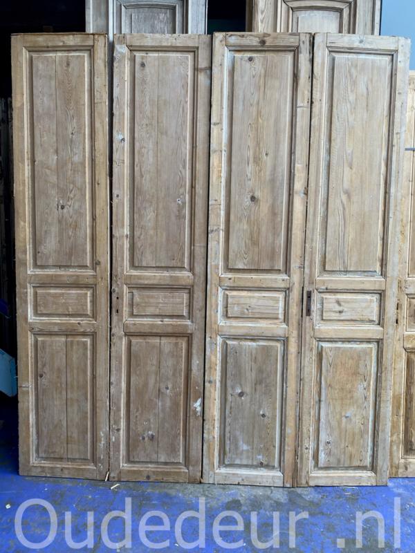nr. set339 drie gelijke sets oude geloogde deuren, Niet ingevuld, Niet ingevuld, Niet ingevuld