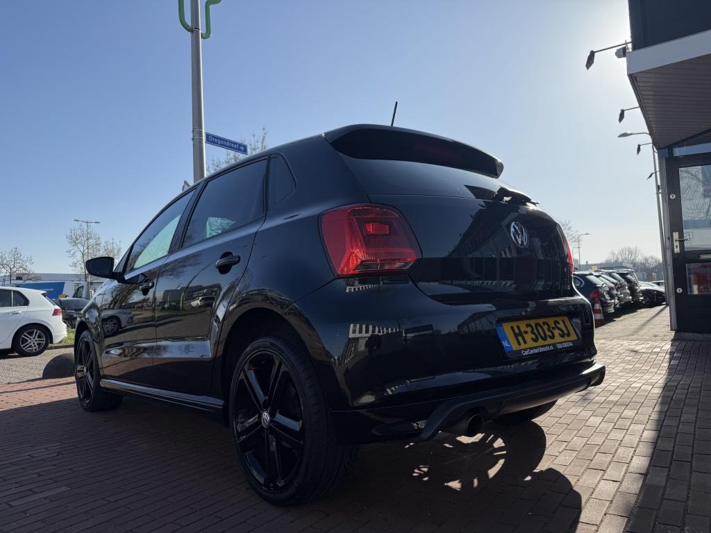 Volkswagen Polo 1.2 TSI Highline airco navi nette polo, Auto's, 21 km/l, Euro 6, 4 cilinders, Zwart