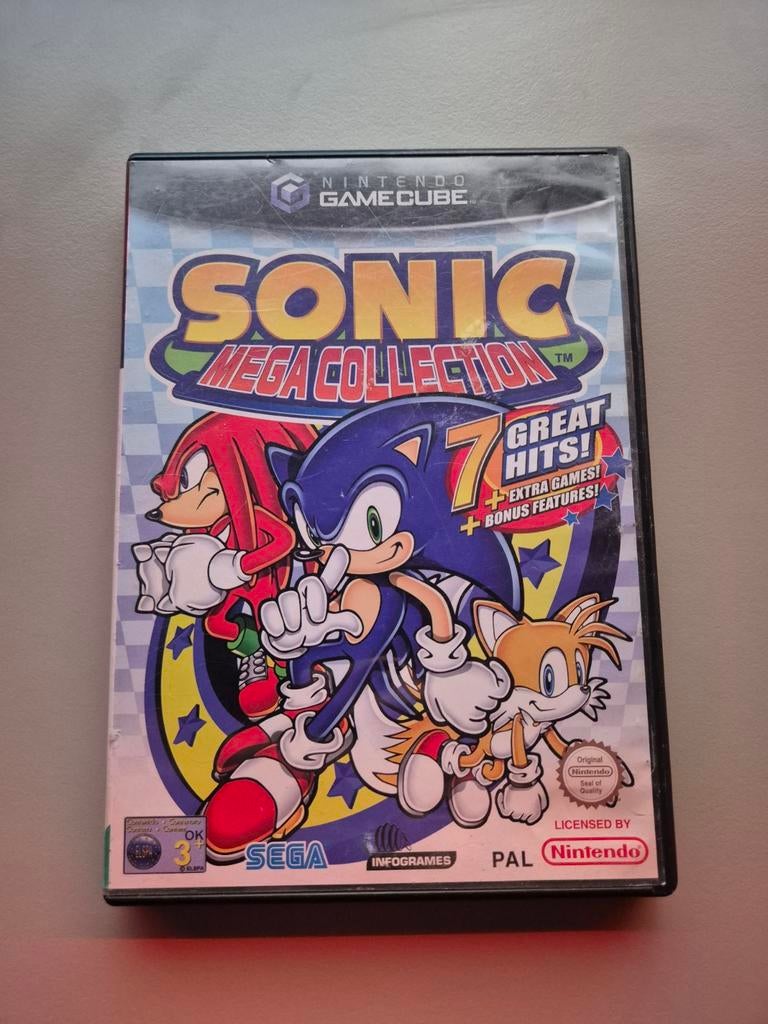 Sonic Mega Collection Nintendo GameCube, Spelcomputers en Games, Games | Nintendo GameCube, 1 speler, Vanaf 7 jaar, Ophalen of Verzenden