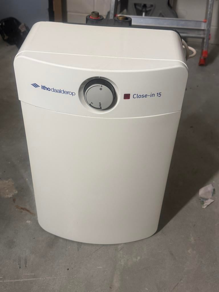 Daalderop Close In boiler 15 liter nieuwstaat, Doe-het-zelf en Verbouw, Geisers en Boilers, Gebruikt, Boiler, Aardgas, Minder dan 20 liter