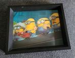Minion lijst 29 x 24 x 4,5 cm 3d afbeelding, Huis en Inrichting, Woonaccessoires | Schilderijen, Tekeningen en Foto's, Ophalen of Verzenden