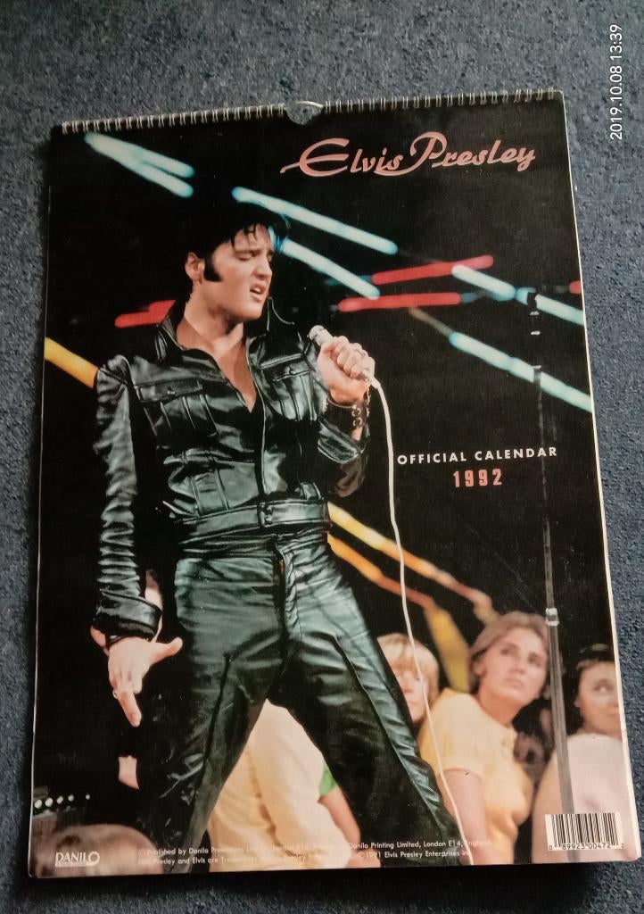 jaar kalender Elvis 1992, Ophalen of Verzenden, Boek, Tijdschrift of Artikel