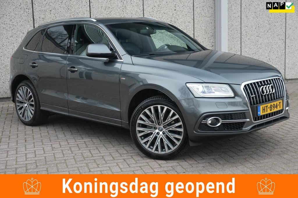 Audi Q5 2.0 TFSI quattro Sport Edition 2xS line Org NL-Uitzo, Auto's, Audi, Automaat, Gebruikt, Euro 6, 4 cilinders