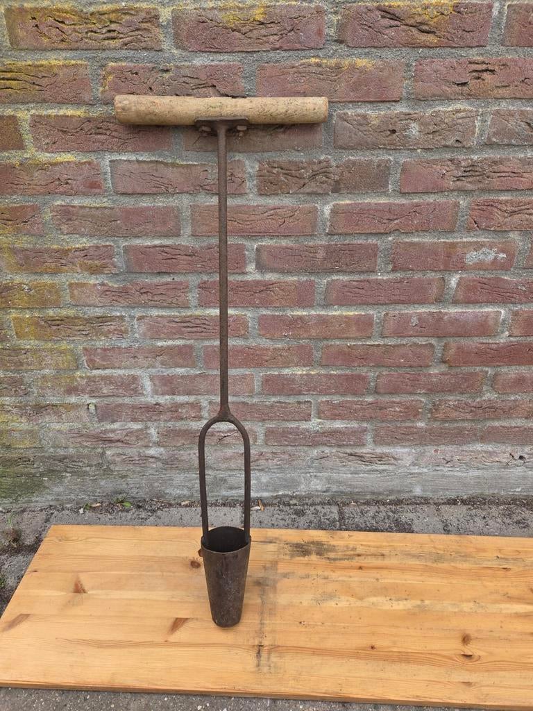 Aardappelpootstok 80cm - Prima staat, Tuin en Terras, Hand-tuingereedschap, Ophalen of Verzenden, Gebruikt, Overige soorten